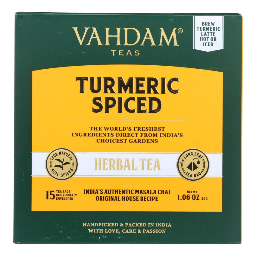 VDAM TEAS TRMERIC SPICED (6x15.00)