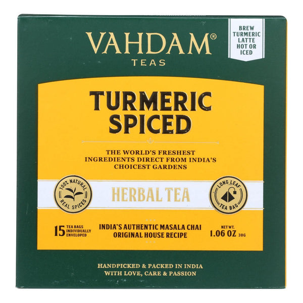 VDAM TEAS TRMERIC SPICED (6x15.00)
