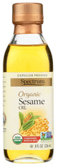 Spectrum Naturals Unrefined Sesame Oil (6x8 Oz)