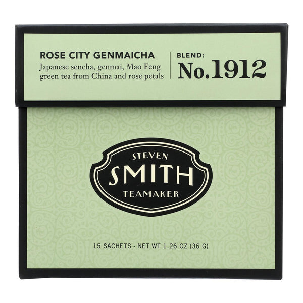 SMITH GRN ROSE CITY TEA ( 6 X 15 BAG  )