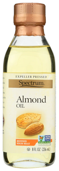Spectrum Naturals Sweet Refined Almond Oil (6x8 Oz)