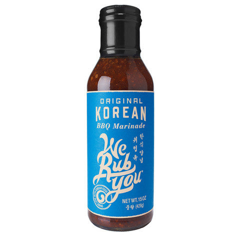 WERUB KOREAN BBQ SC ORIG ( 6 X 15 OZ   )