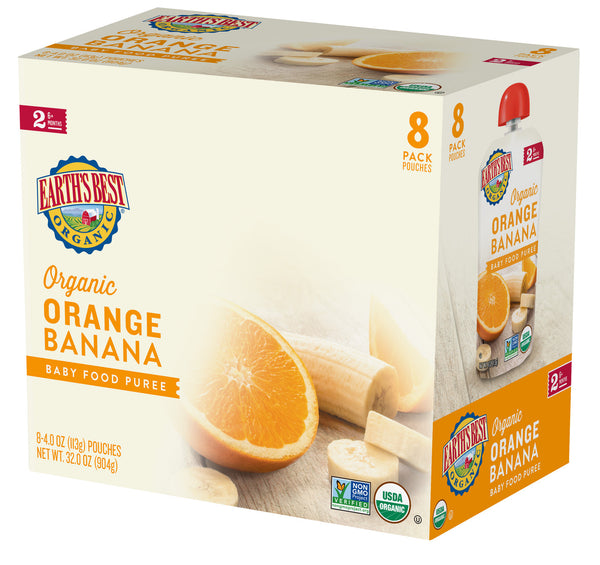OG2 EB POUCH ORNG BANANA ( 1 X 8 CT   )