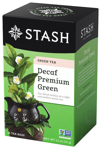 Stash Tea Decaf Prem Green (6x18BAG )