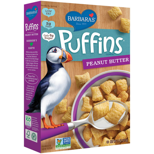 Barbara's Peanut Butter Puffins (12x11 Oz)