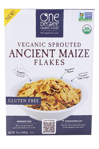 One Degree Organic Foods  Odof Ancient Maize Flake (6X12 OZ)