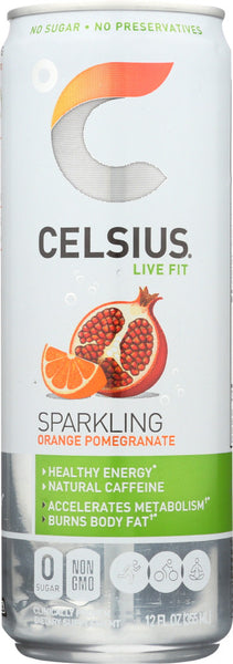 CELS SPRKLNG ORGN POMGRN ( 12 X 12 OZ   )