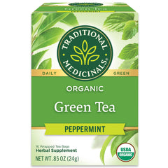 OG2 TM GRN TEA PEPPERMNT ( 6 X 16 BAG  )