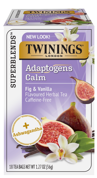 TWININGS CALM FIG & VAN ( 6 X 18 BAG  )