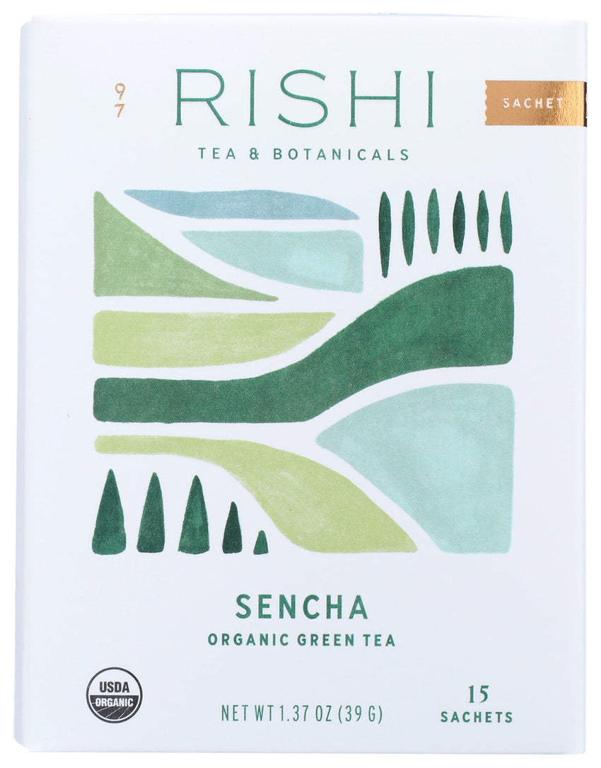 OG2 RISHI SENCHA GRN TEA ( 6 X 15 BAG  )