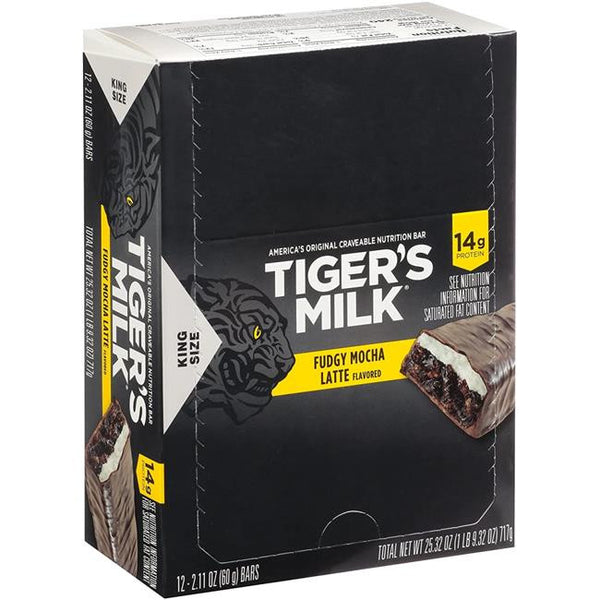 TGMILK BAR FDGY MOCH LAT ( 12 X 1.48 OZ   )