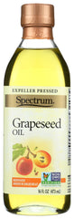 Spectrum Naturals Refined Grapeseed Oil (12x16 Oz)