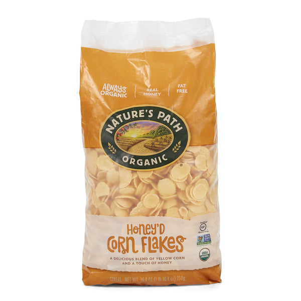 Nature's Path Honey'd Corn Flake Cereal (6x26.4 Oz)