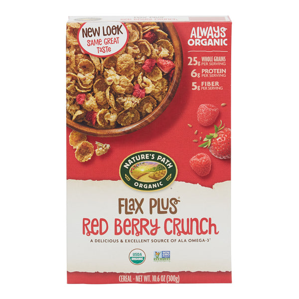 Nature's Path Flax Plus Berry Cereal (12x10.5 Oz)