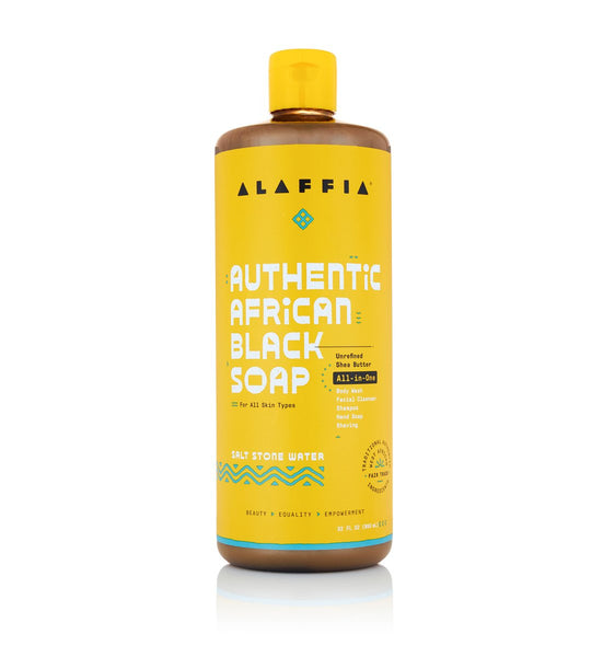 ALAF BLK SOAP SALT STONE ( 1 X 32 OZ   )