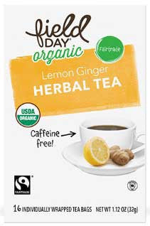 OG2 FD TEA LEMON GINGER ( 6 X 16 CT   )
