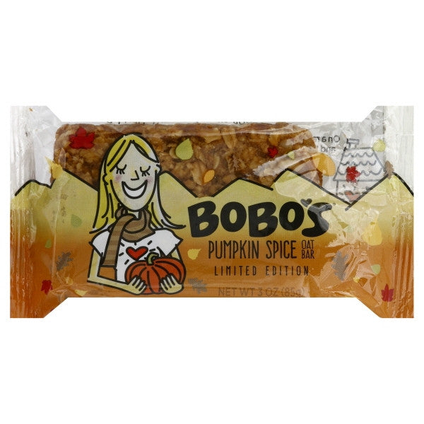 BOBOS OAT BAR PUMPKIN (12x3.00)