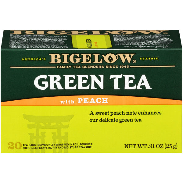Bigelow Green Tea with Peach (6x20 EA)