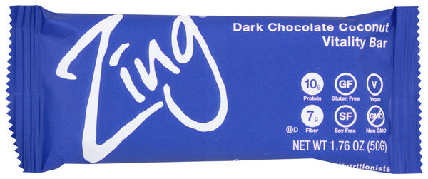 ZING CHOC/COCONUT BARS (12x1.76)