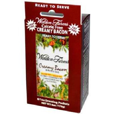 Walden Farms Creamy Bacon Drsg Pkt (6x1OZ )