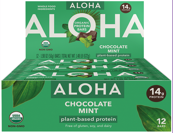 OG2 ALOH CHOC MINT BAR ( 12 X 1.98 OZ   )