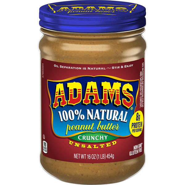 ADAMS UNSLTD CRNCHY PB ( 6 X 16 OZ   )