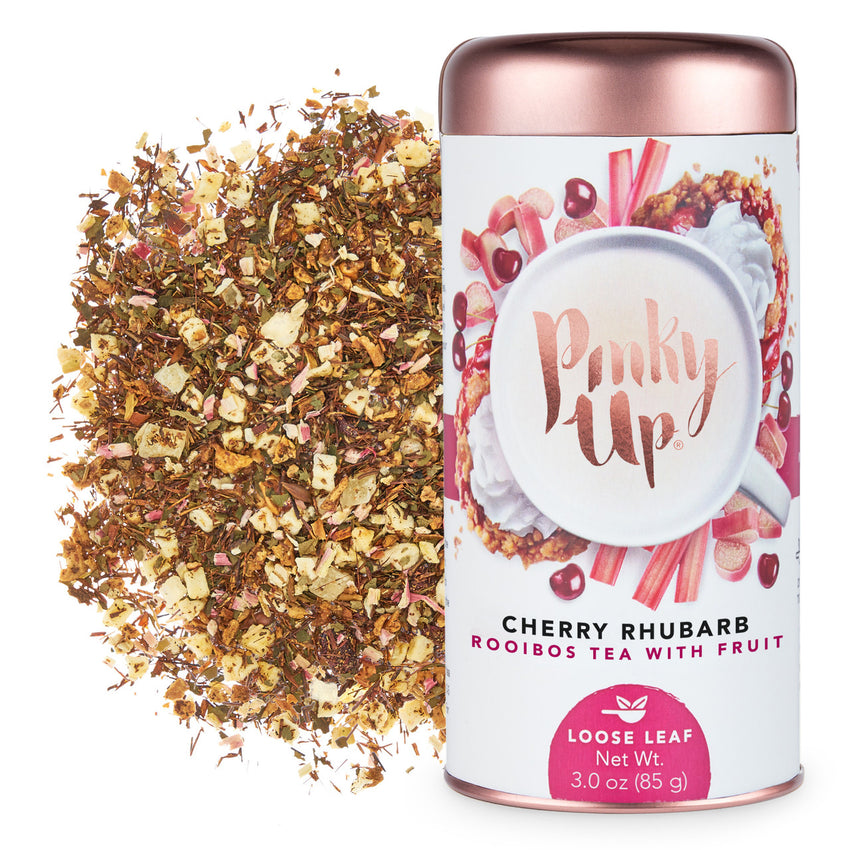 PINKY CHRY RBRB LSLF TEA (6x3.00)