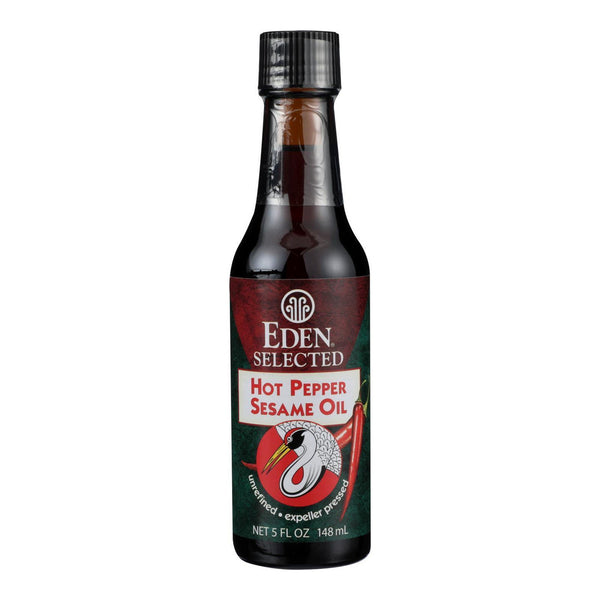 EDEN HOT PEPR SESAME OIL (12x5.00)